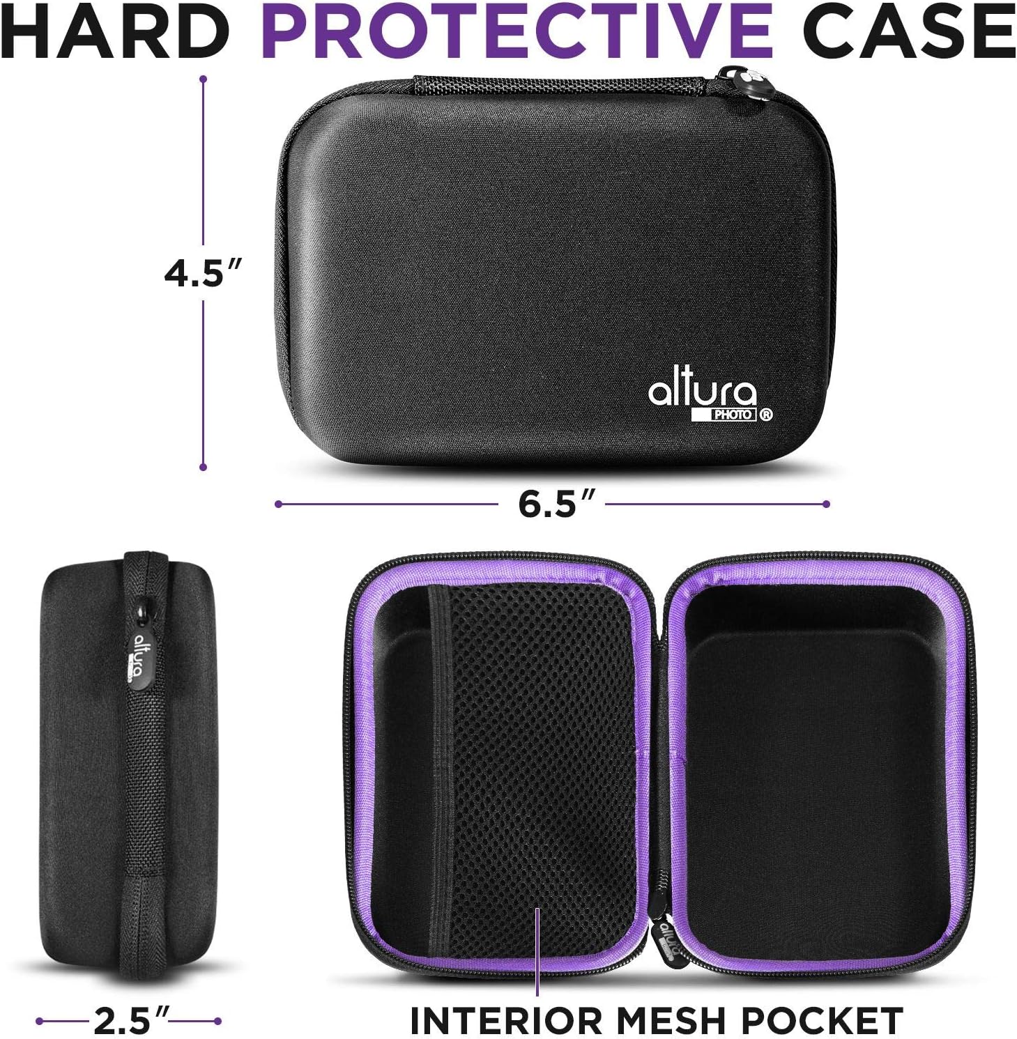 Altura Photo Professional Camera Cleaning Kit for Full Frame DSLR & Mirrorless Cameras - Lens and Sensor Cleaner - Includes Case, Spray, Swabs, Blower, Brush, Tissue Paper - Image 9