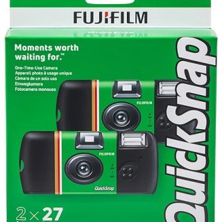 Fujifilm QuickSnap Flash 400 One-Time-Use Camera - 2 Pack
